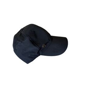 Gaiam Womens Black Nylon Baseball Cap Adjustable Running Yoga Hat Gorpcore Earth